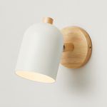 Wooden Wall Spotlight for Focused Lighting