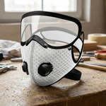 Adjustable Carbon Filter Mask for Dusty Tasks