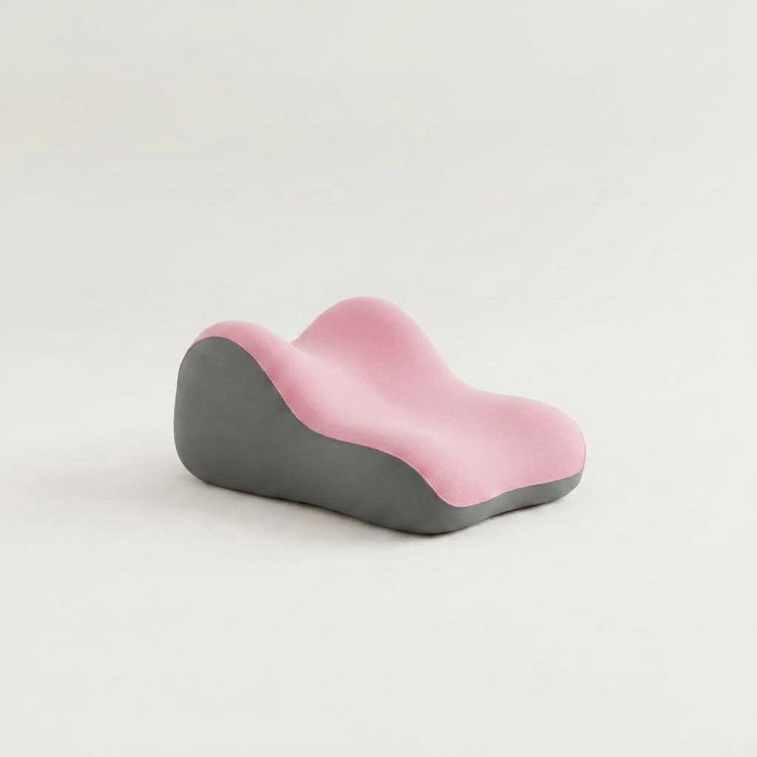 Ergonomic Memory Foam Cushion for Shared Comfort
