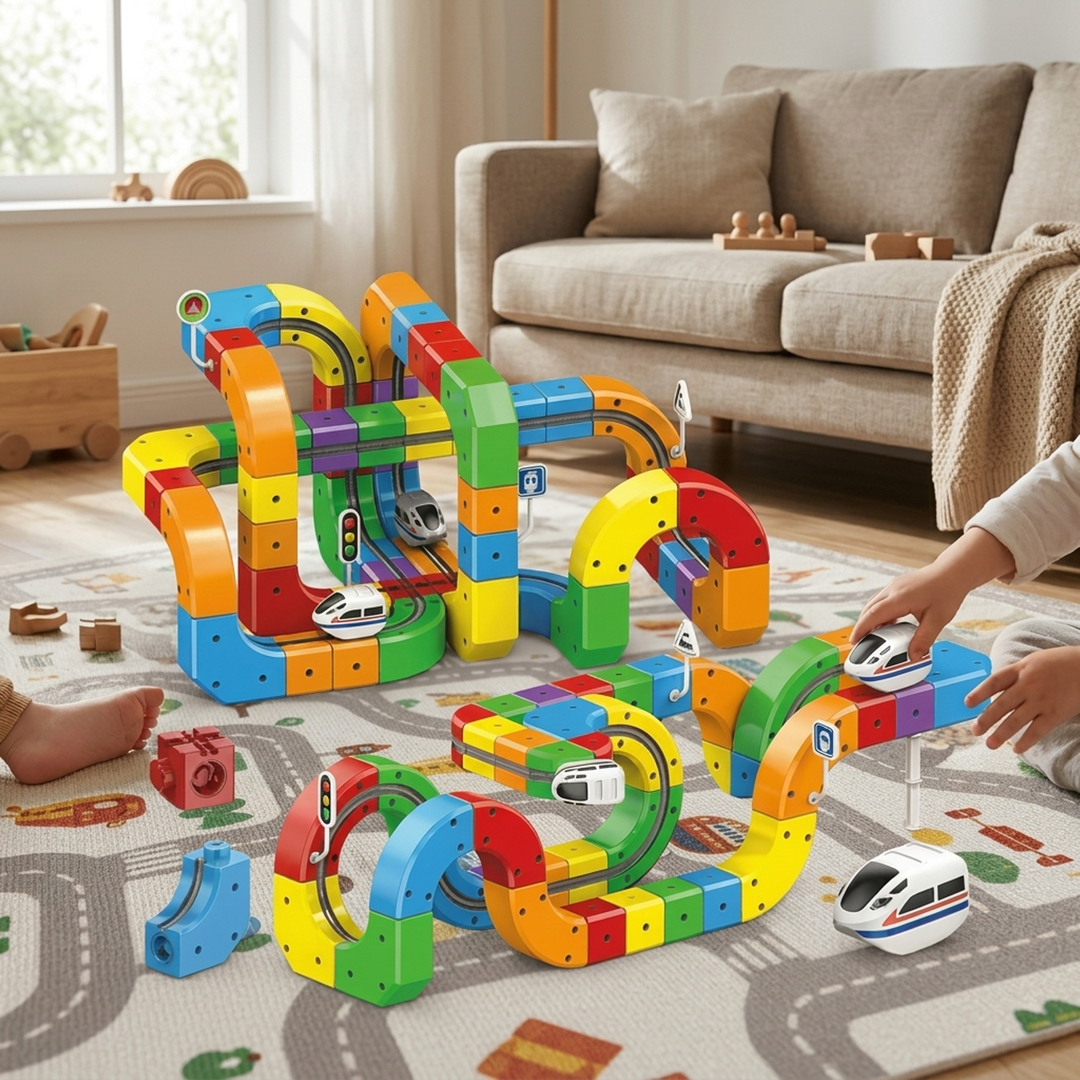 Buildable Railway Playset – Creative Layouts Await