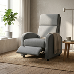 High-Back Recliner With Tuckaway Footrest