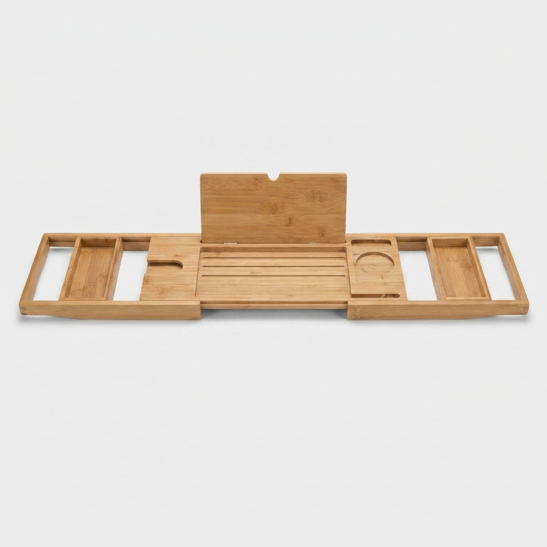 Adjustable Bath Caddy for Effortless Relaxation
