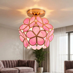 Crystal Bloom Ceiling Light – Warm Ambience