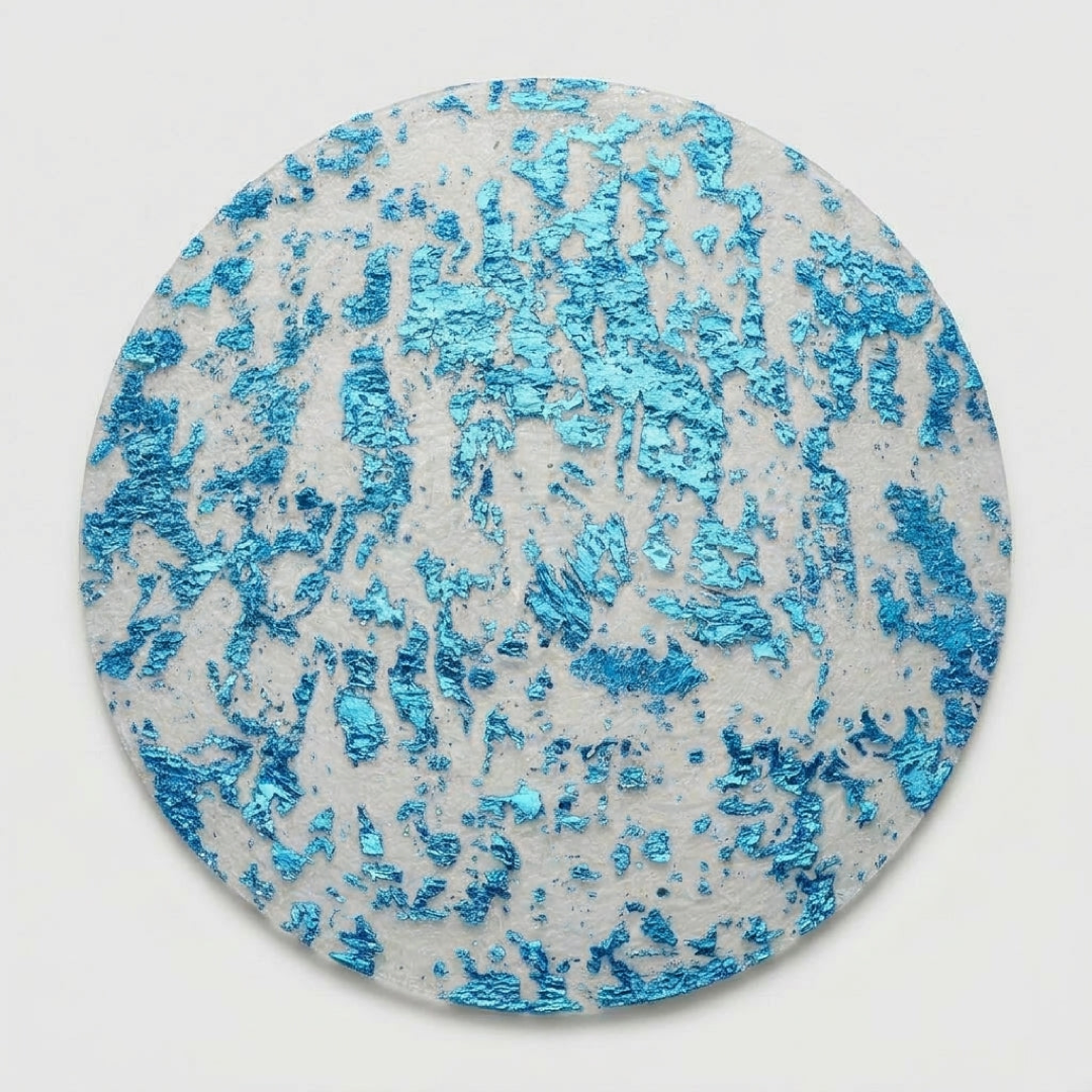 Shimmering Foil Placemats for Effortless Cleanup