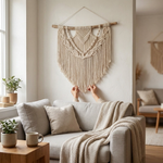 Handwoven Macrame Tapestry for Serene Spaces