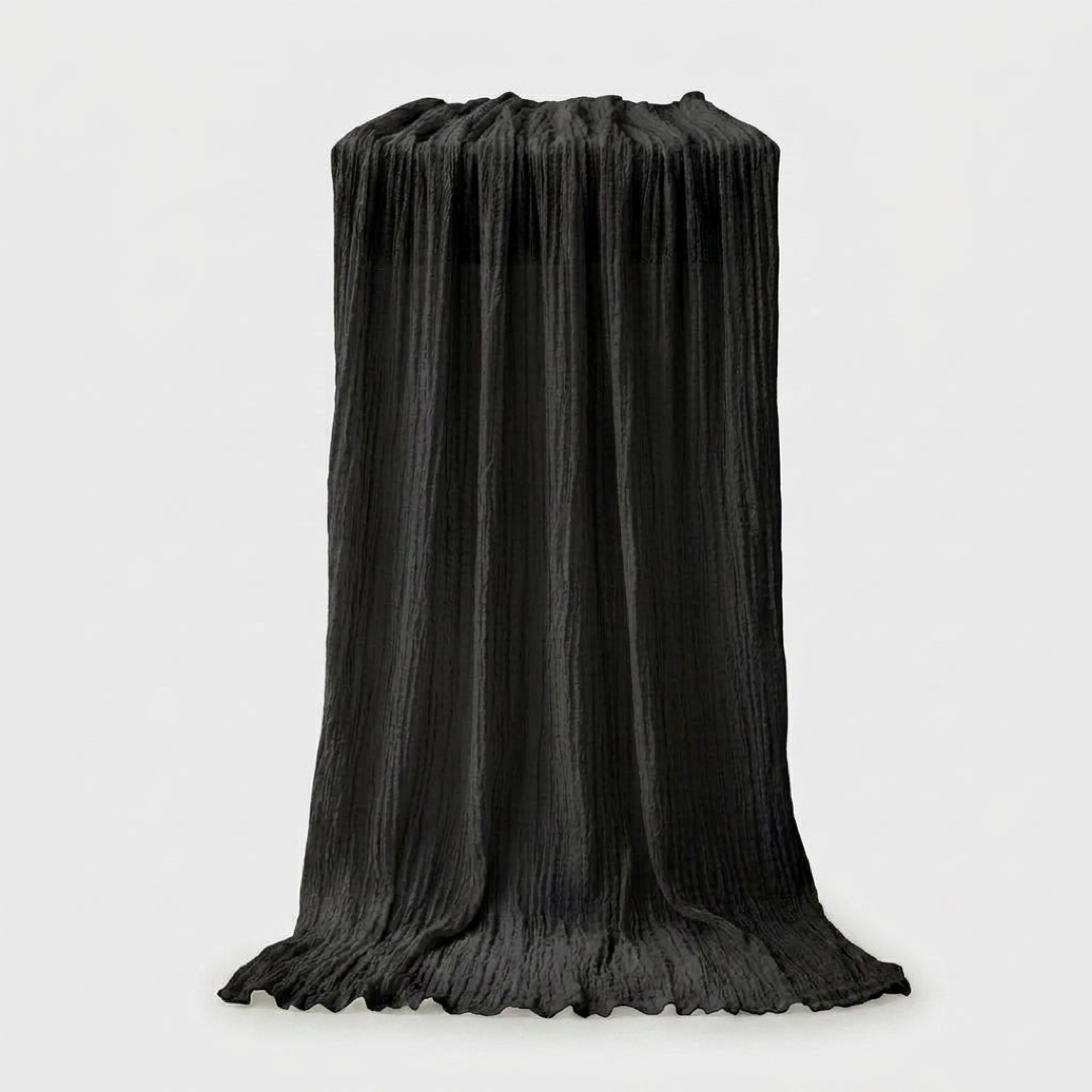 Flowing Gauze Table Runner for Effortless Elegance