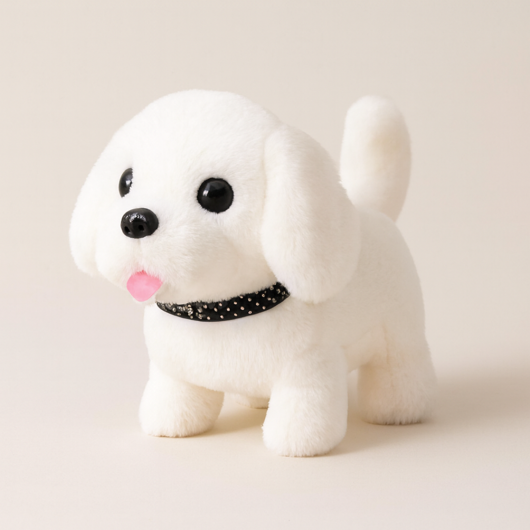 Walking Plush Puppy for Screen-Free Play