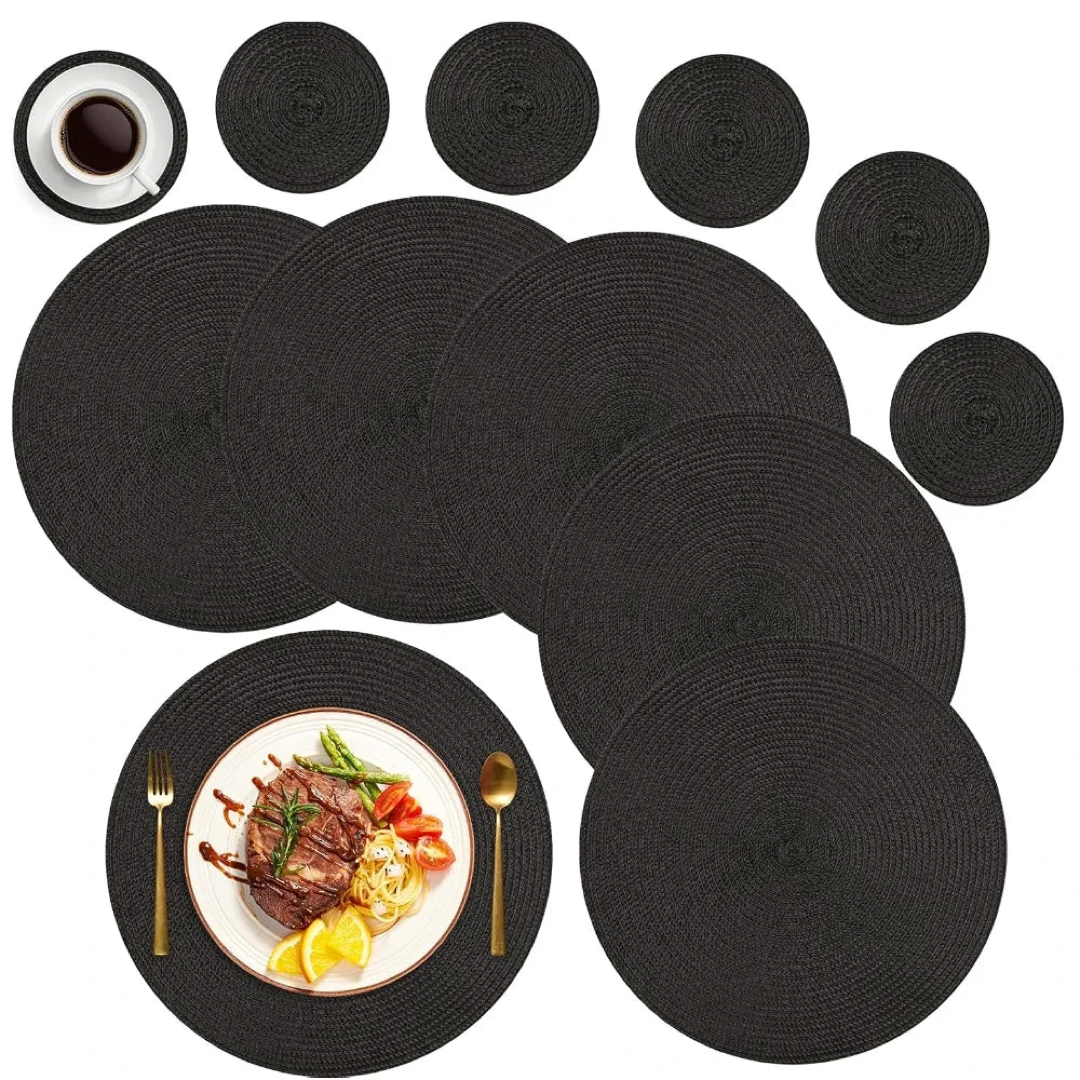 Ramie Table Mats for Heat and Spill Protection