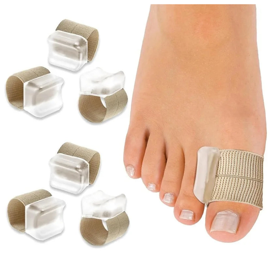 Dual-Loop Gel Toe Spacers for Lasting Comfort