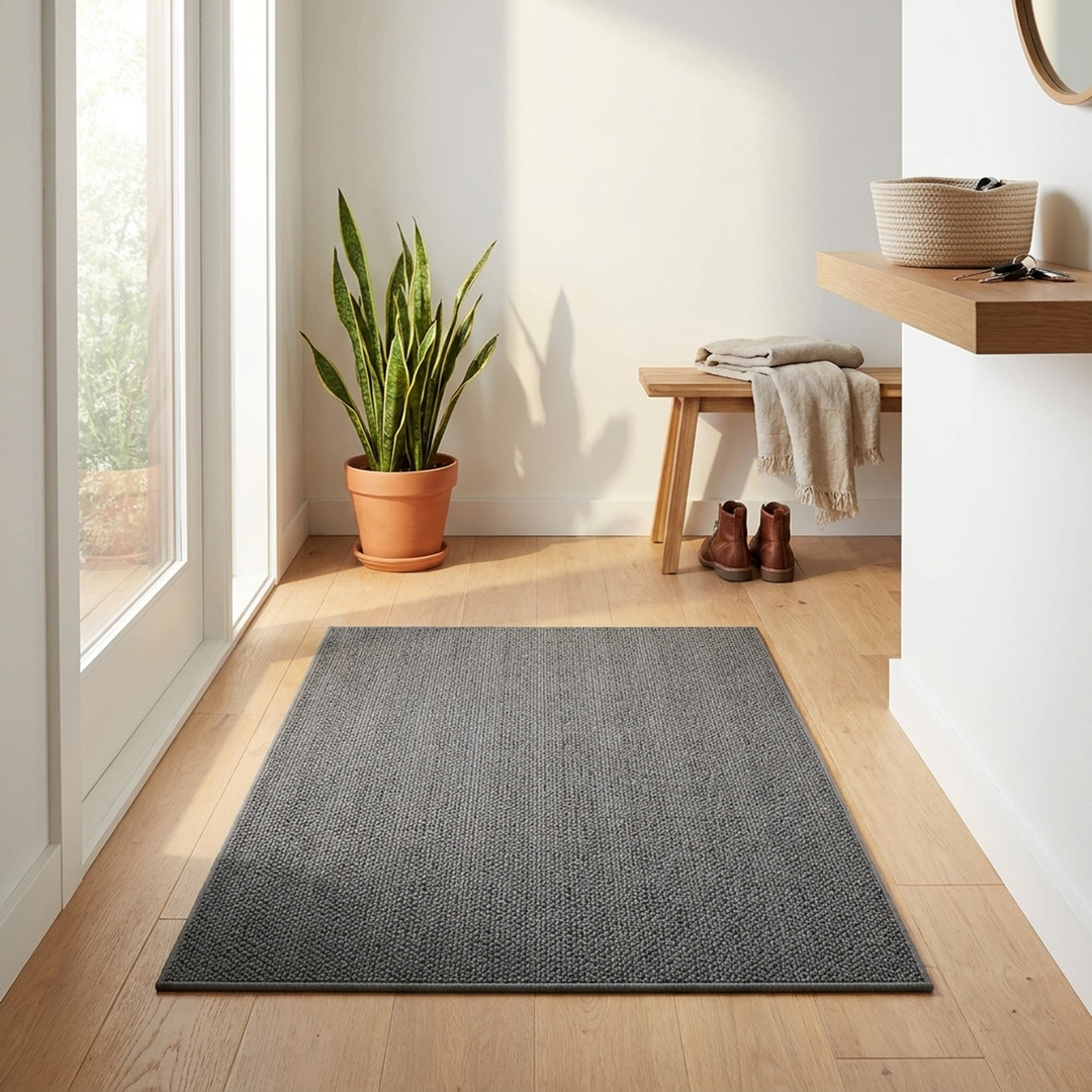 Geometric Doormat for Cleaner, Drier Entryways