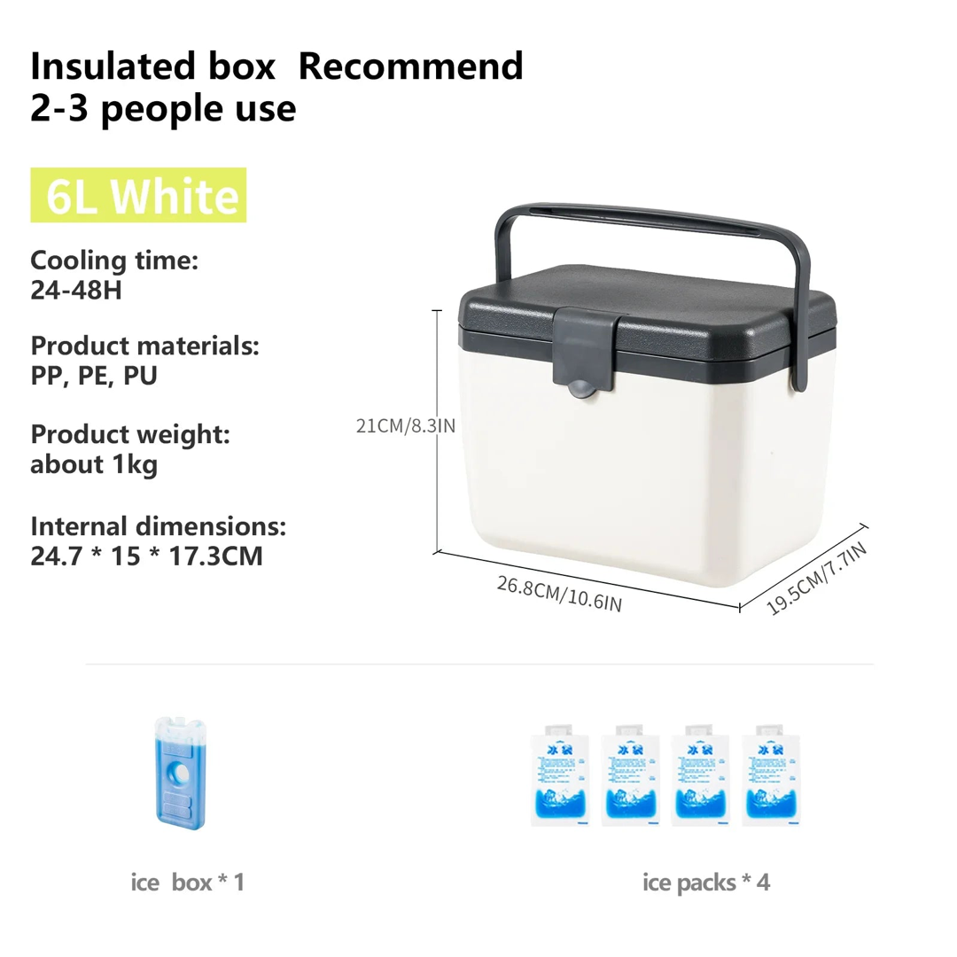 Rugged Cooler Box With 72-Hour Ice Retention