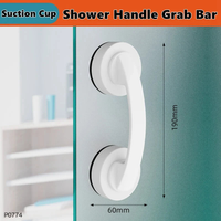 Suction Shower Grab Bar for Safer Bathing
