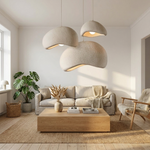 Sculptural Pendant Light with Adjustable Glow