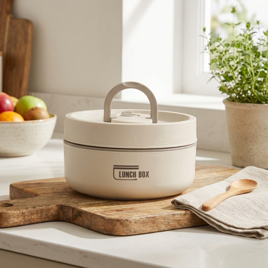 Stackable Insulated Lunch Box for Warm Meals