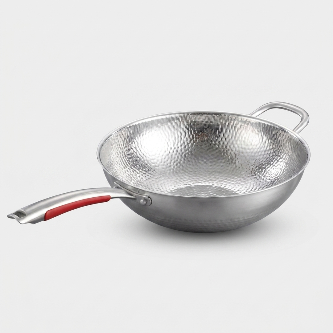 Stainless Steel Wok for Consistent Cooking