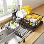 Spacious Dish Drying Rack for Drier Counters