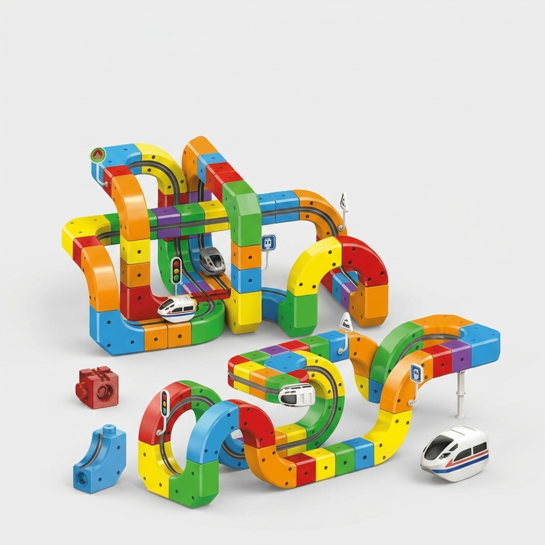 Buildable Railway Playset – Creative Layouts Await