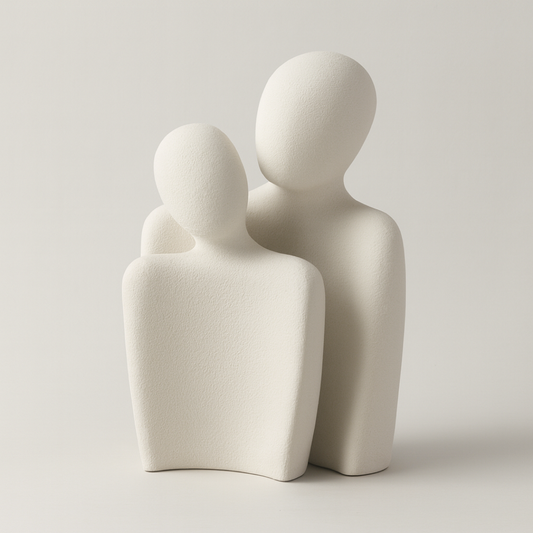 Sculture in ceramica Legame Duraturo – calore artistico