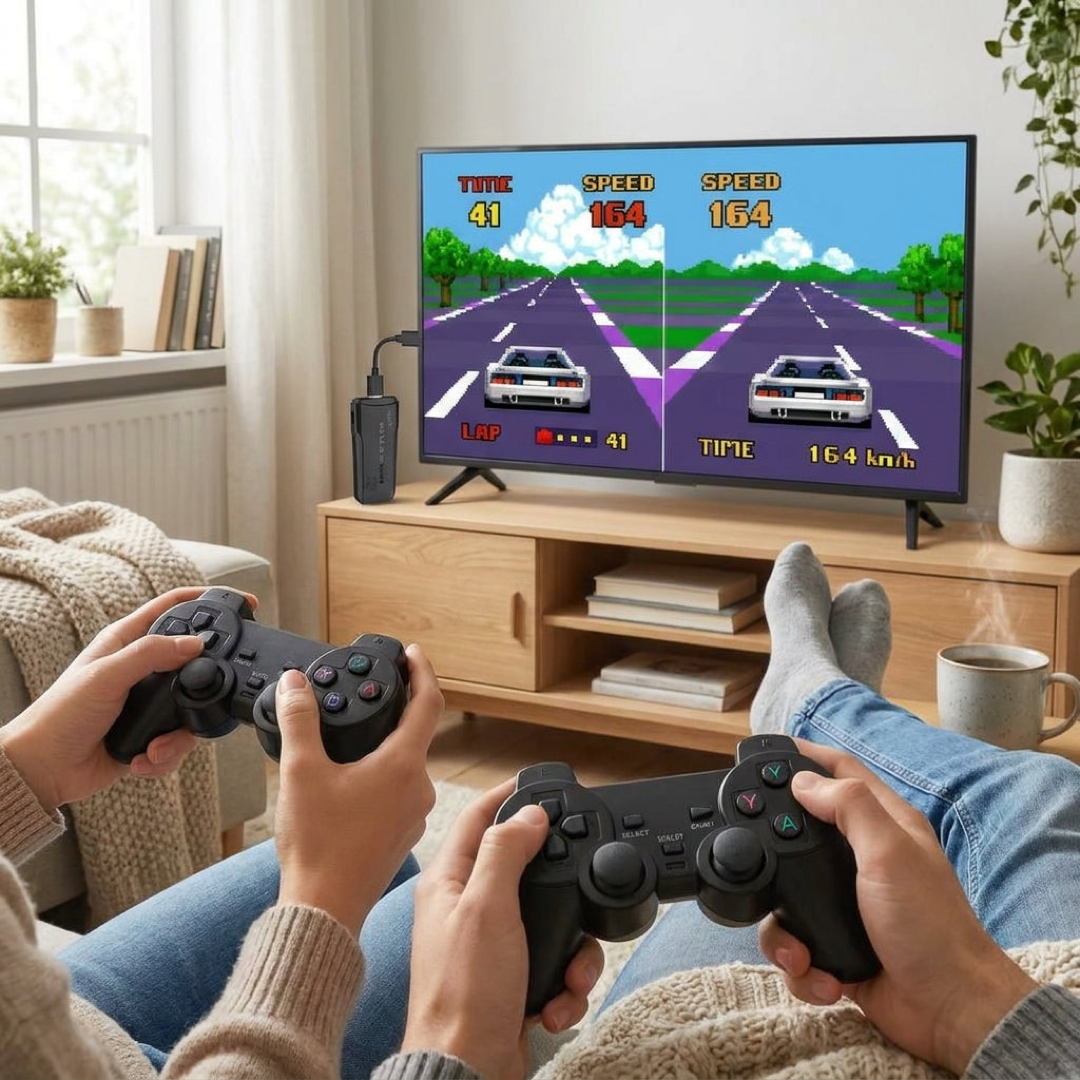 4K Retro Game Console With 20,000+ Classics
