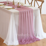 Sheer Table Runner for Effortless Event Styling