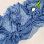 Sheer Chiffon Table Runner for Effortless Elegance