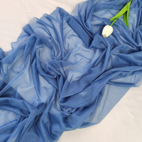 Sheer Chiffon Table Runner for Effortless Elegance