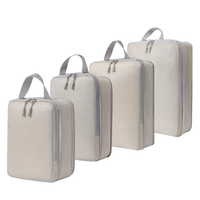 Space-Saving Travel Organizers – 4-Piece Set