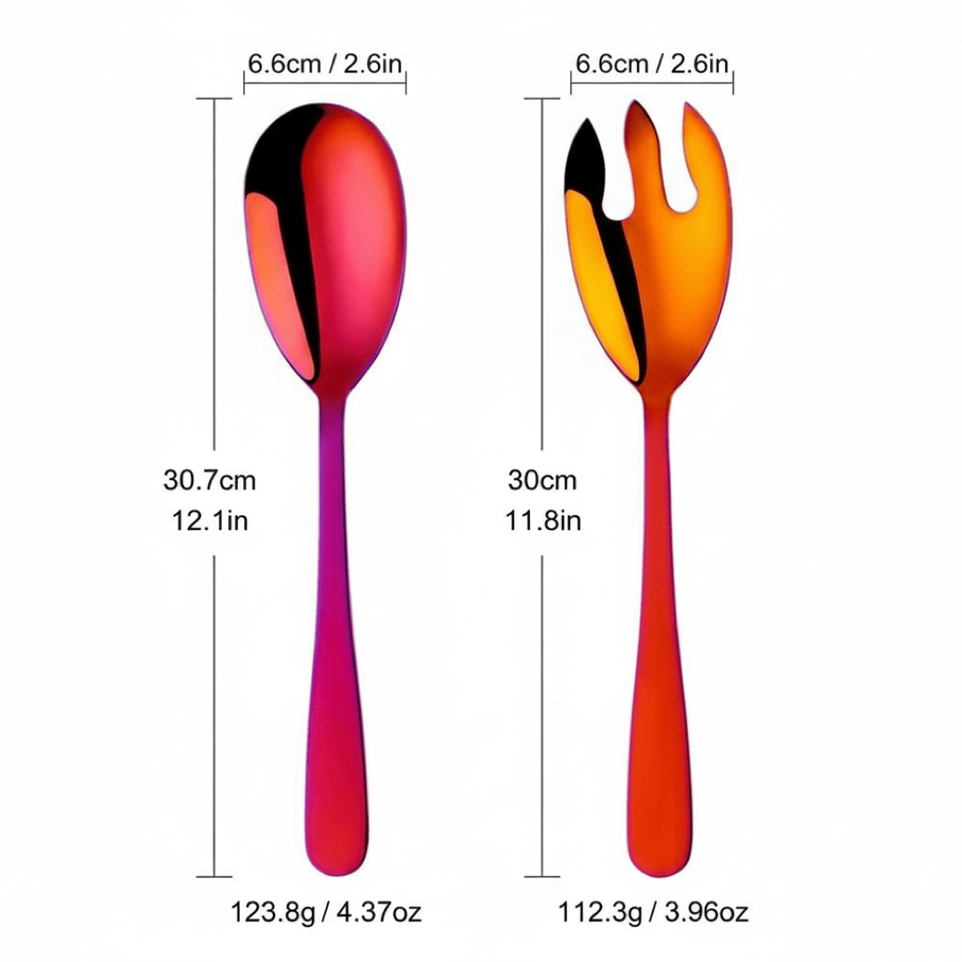 Sculptural Serving Spoon Set for Effortless Hosting