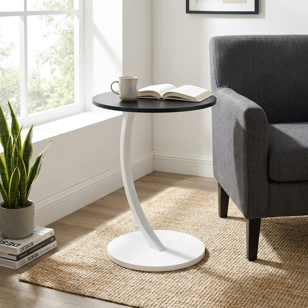 Compact Round Side Table for Everyday Ease