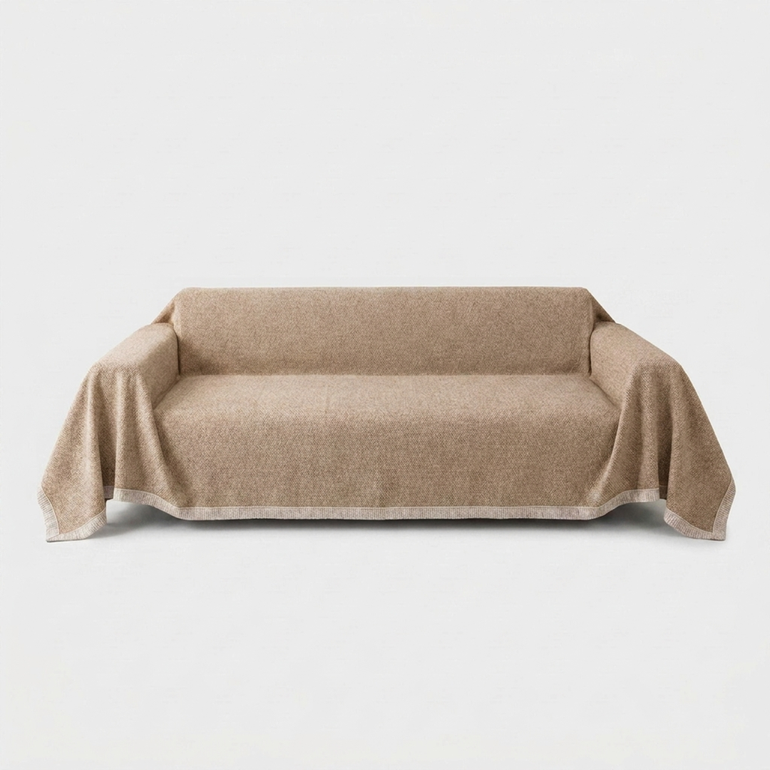 Cotton-Linen Sofa Cover for Secure Comfort