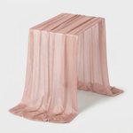Sheer Table Runner for Effortless Event Styling