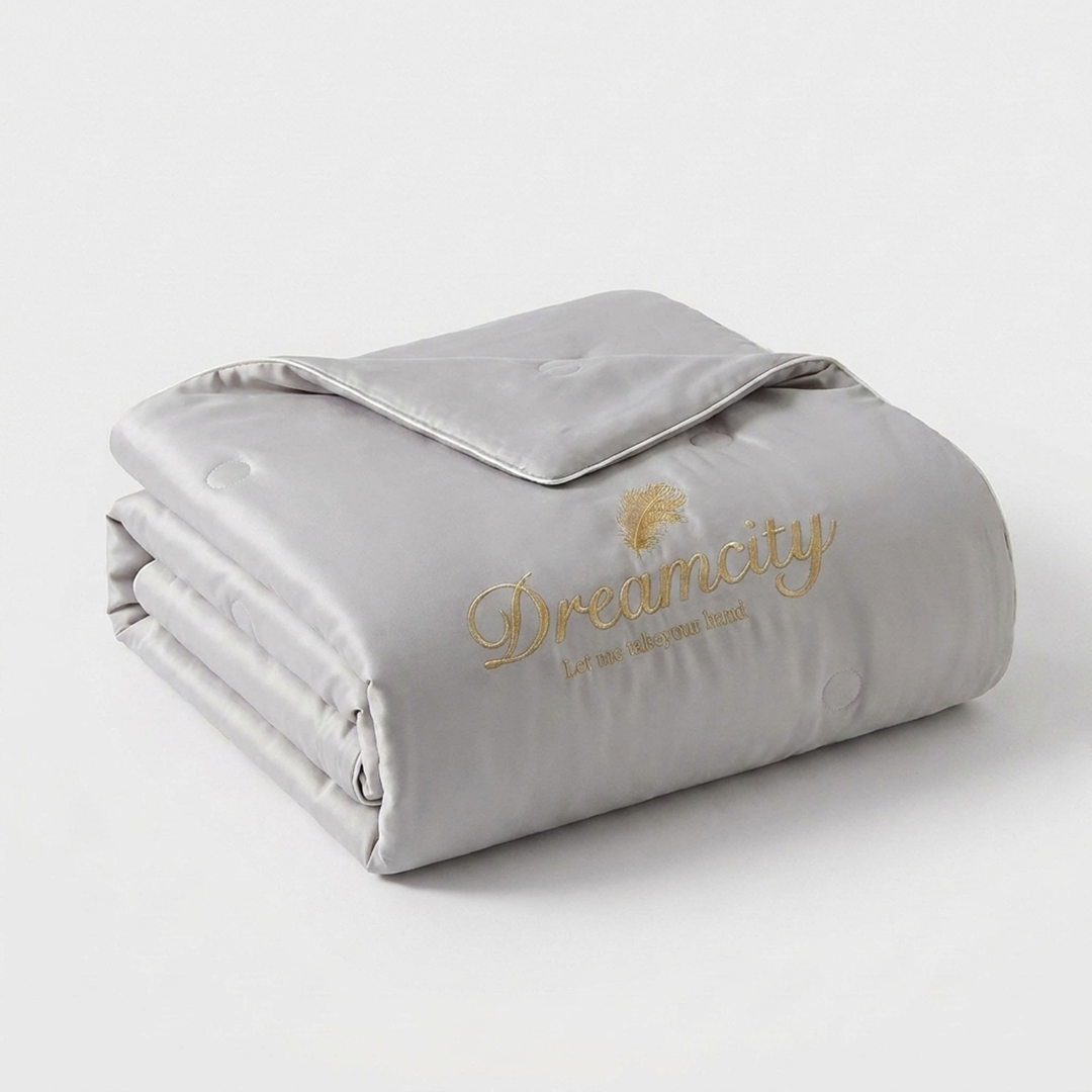 Cooling Ice Silk Blanket for Breezy Nights