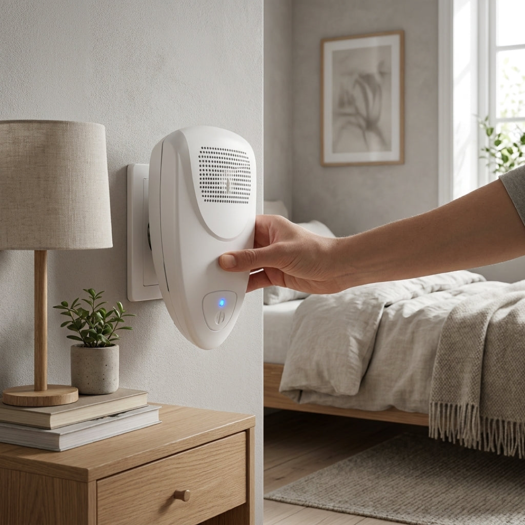 Plug-In Bed Bug Deterrent for Peaceful Sleep