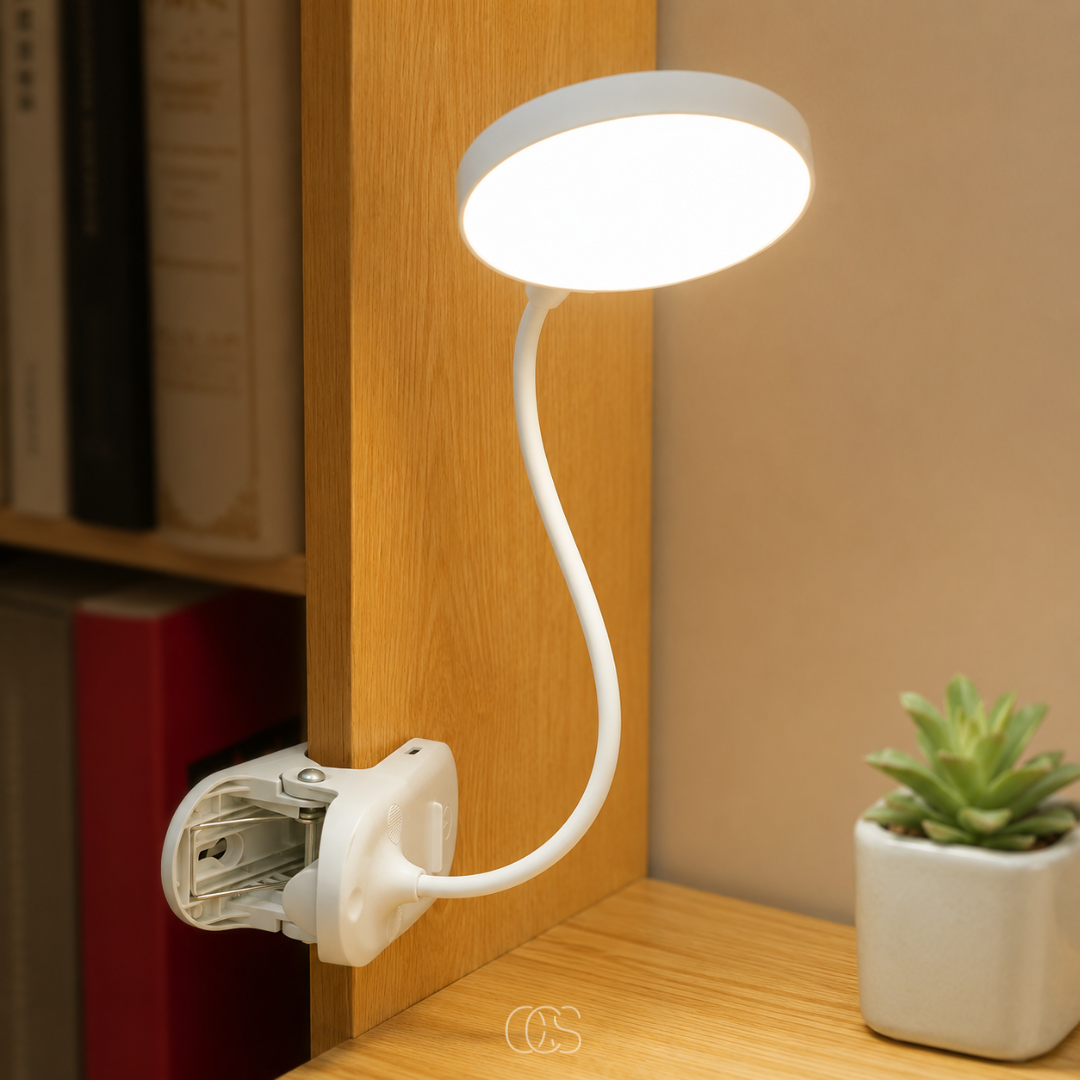 Rechargeable Clamp Lamp for Focused Lighting