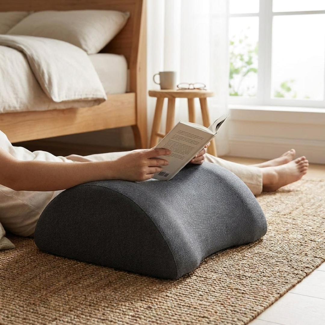 Face-Down Support Pillow for Strain-Free Lounging
