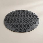 Round Non-Slip Bath Mat with Suction Cups