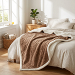 Lambswool Snuggle Blanket for Cozy Nights