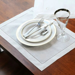 Hemstitched Cloth Napkin Set for Elegant Dining