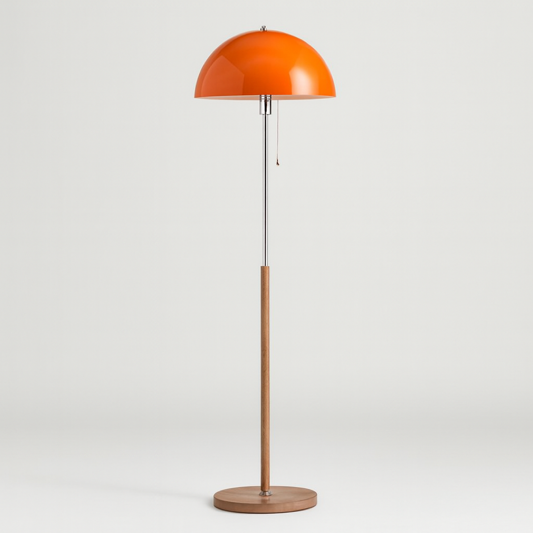 Mushroom Floor Lamp for Warm Ambient Light