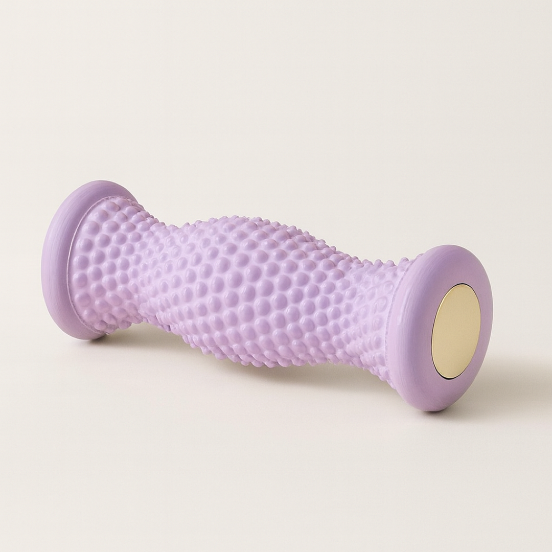 Dual Foot Acupressure Roller for Tension Relief