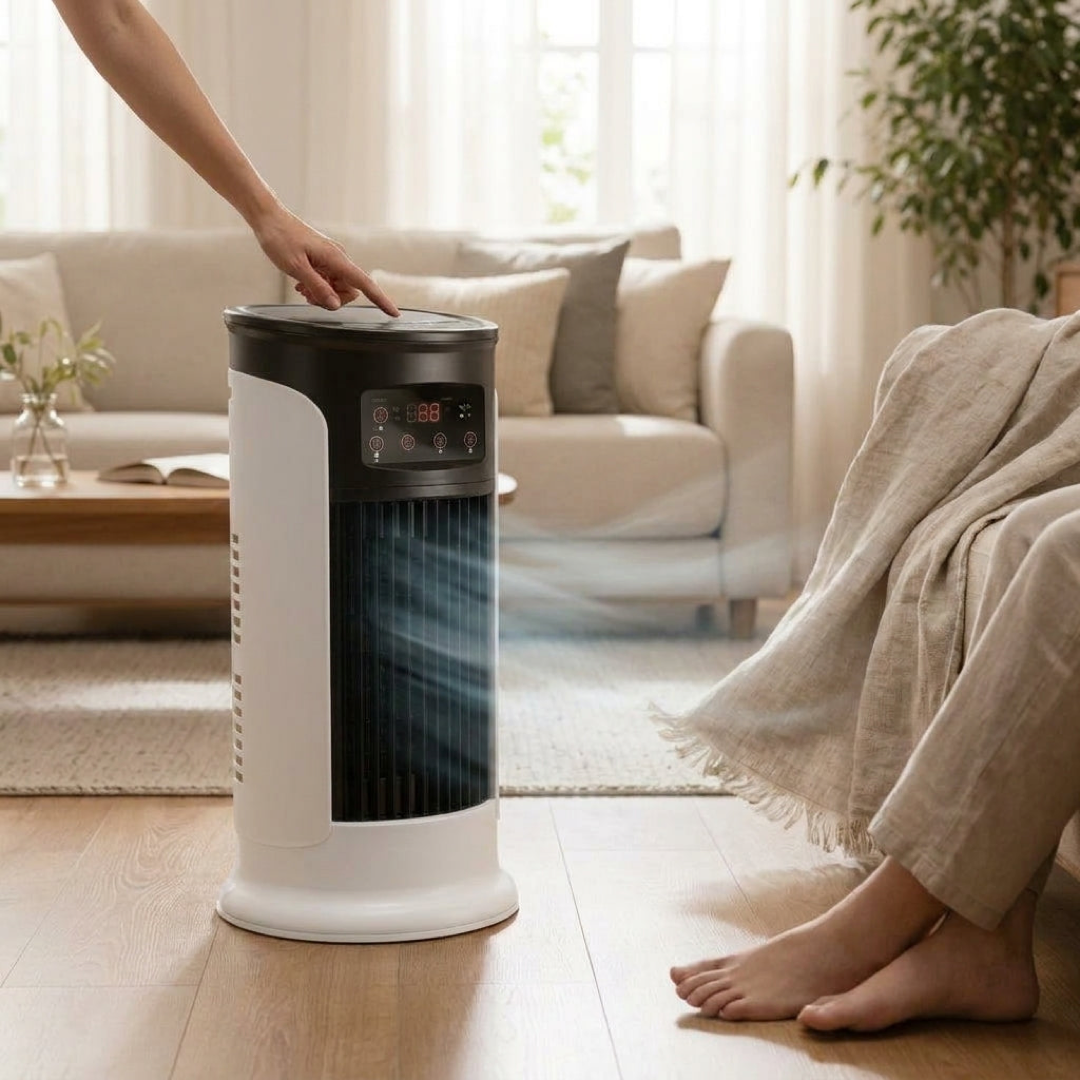 Rolling Room Air Conditioner for Quiet Cooling