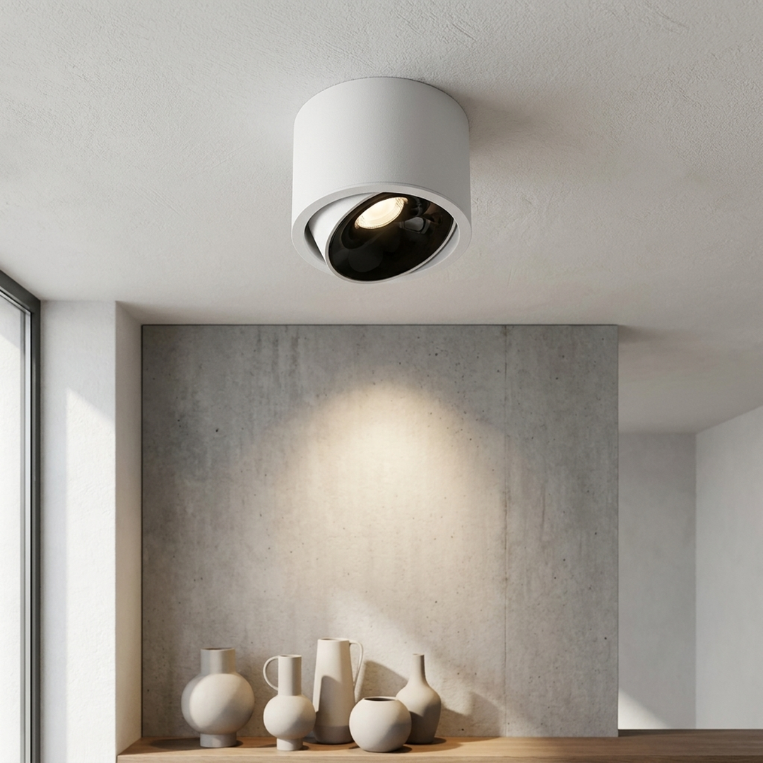 Directional LED Ceiling Light for Targeted Glow