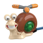 Spinning Snail Sprinkler for Backyard Fun
