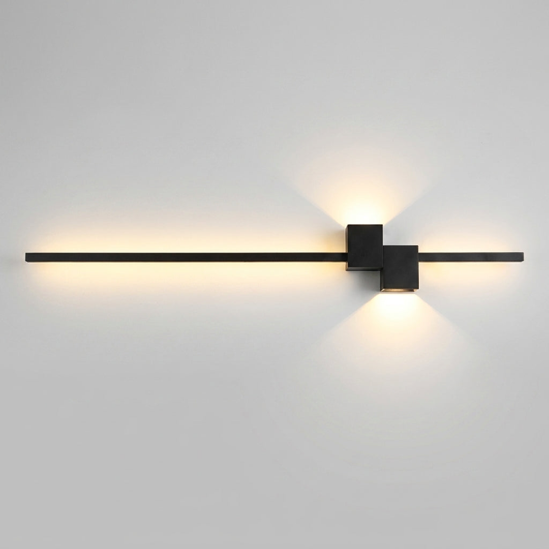 Slimline LED Wall Light With Adjustable Glow