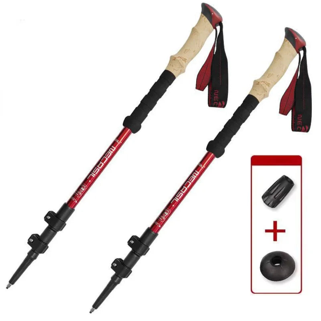 Adjustable Trekking Pole Set for Steadier Trails