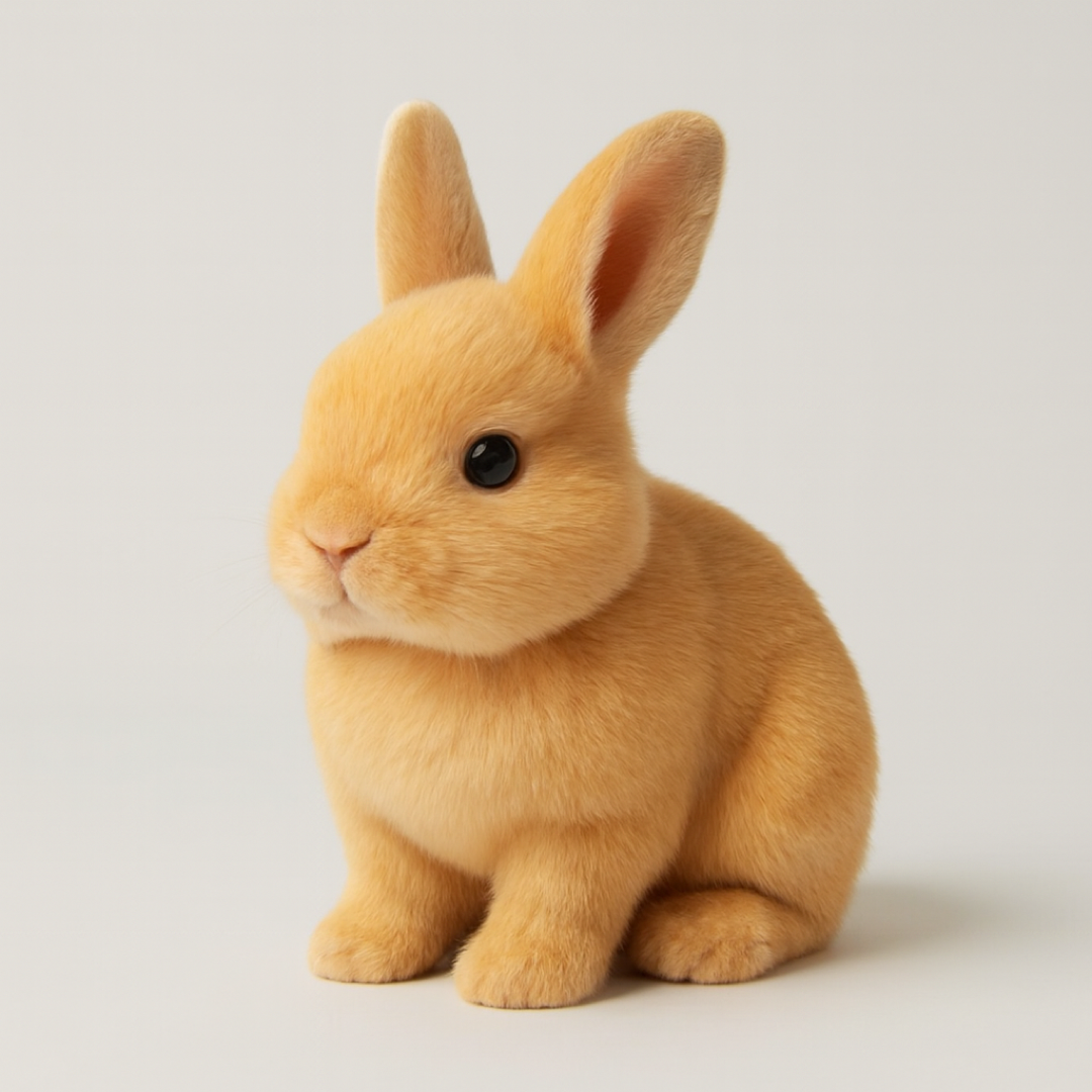 Lifelike Talking Bunny for Imaginative Play