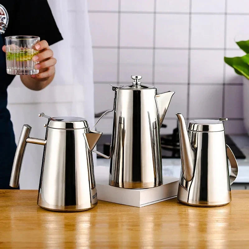 Long Mouth Kettle For Easy Serving