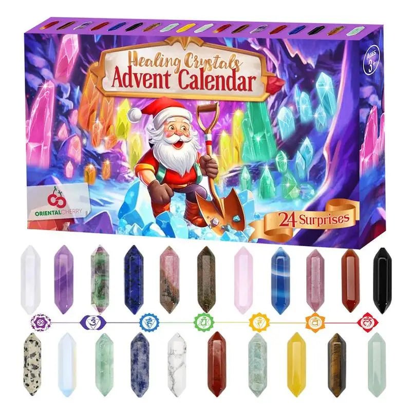 Crystal Advent Calendar For Daily Holiday Joy