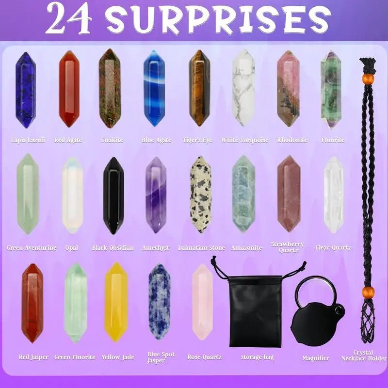 Crystal Advent Calendar For Daily Holiday Joy