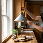 Compact Cone Pendant Light for Focused Glow